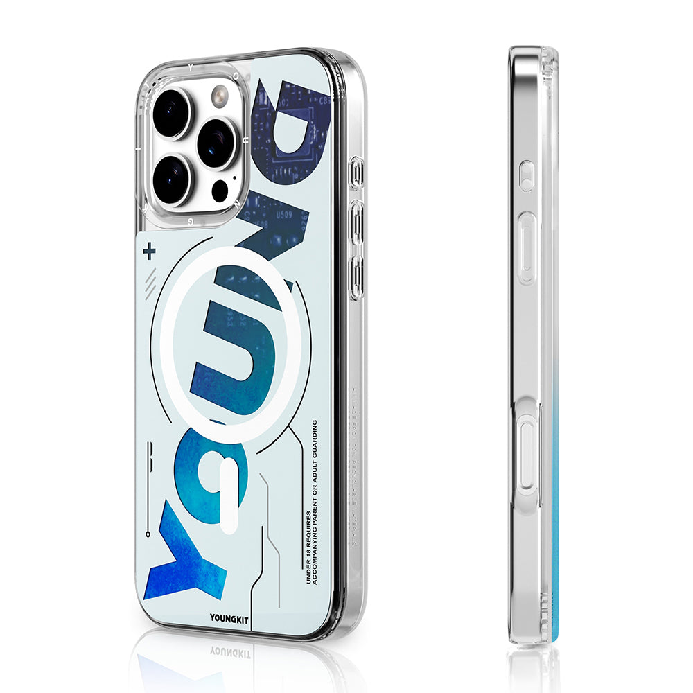 Youngkit Future Streamer Serisi iPhone 16 Pro Max Magsafe Airbagli Çift Katmanlı Telefon Kılıfı-2 Youngkit Future Streamer Serisi iPhone 16 Pro Max Magsafe Airbagli Çift Katmanlı Telefon Kılıfı-2